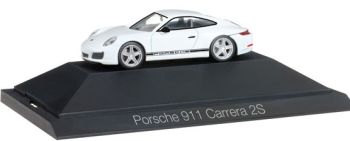 HER101967 - PORSCHE 911 Carrera S "Blanche" Ech:1/87