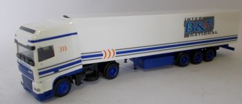 HER1534 - DAF XF 95 SSC 4x2 avec semi-remorque frigo 3 Essieux - B&F INTERNATIONAL