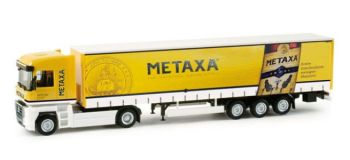 HER158138 - RENAULT Magnum 4x2 avec semi-remorque 3 Essieux - METAXA