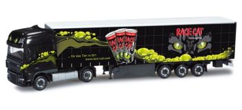 HER159968 - DAF XF 105 SSC 4x2 avec semi-remorque 3 Essieux - RACE CAT