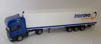 HER1782 - SCANIA R09 4x2 avec semi-remorque frigo 3 Essieux - INTEROVO