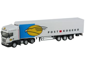 HER1795 - SCANIA R09 6x4 avec semi-remorque 3 Essieux - POST KOGEKO