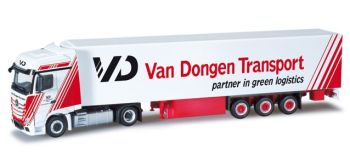 HER301596 - MERCEDES Actros Bigspace 4x2 avec semi-remorque frigo -  VAN DONGEN