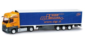 HER303095 - MERCEDES Actros Streamspace avec semi-remorque 3 Essieux - SIGR BIZJAK