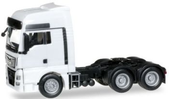 HER305082 - MAN TGX XXL Euro 6 6x4 "Blanc" Ech:1/87