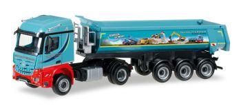 HER306867 - MERCEDES Arocs 4x2 société Schmuttermair avec semi benne 3 essieux