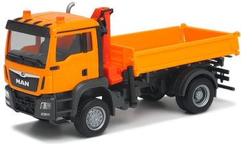 HER308267 - MAN TGS 4x2 porteur benne avec grue
