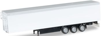 HER076111-002 - Semi 3 essieux blanche chassis noir