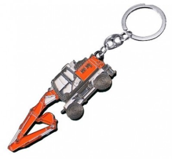 HITPC05 - Porte-clé Pelle sur pneus HITACHI ZX140W-6