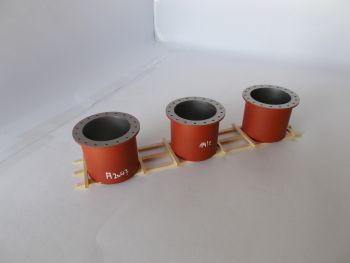 HO1121 - Raccord de tuyaux sur palette Longueur:160mm