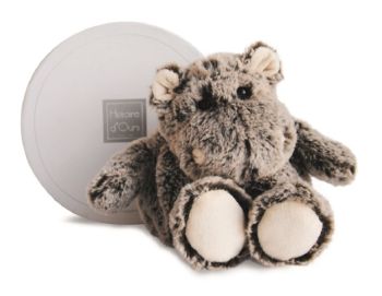 HO2575 - Peluche Hippo Boulidoux - Chiné