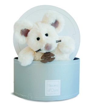 Peluche Souris Boulidoux -beige