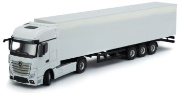 HOL2-086000 - MERCEDES BENZ Actros MP4 4x2 et remorque caisse rigide