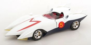 HAM-010 - Speed Racer MACH 5 PreMo Blanc et bleu