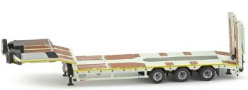 IMC33-0089 - Porte engins 3 essieux blanc NICOLAS Euroflex