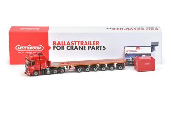 IMC31-0012 - MERCEDES BENZ Actros2 Gigaspace 8x4 avec semi plateau 6 essieux NOOTEBOOM