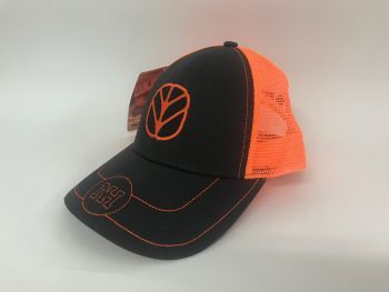 CASNH509 - Casquette NEW HOLLAND Orange et noire