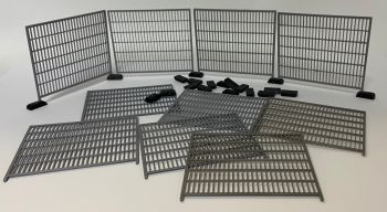 IP55 - 10 x Barrières de chantier – En miniature