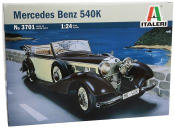 ITA3701 - MERCEDES BENZ 540K cabriolet maquette à monter et à peindre