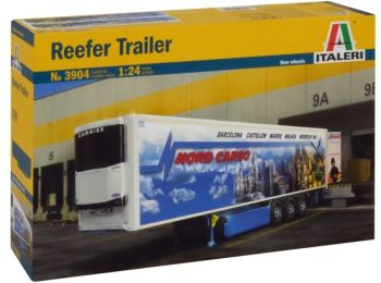 ITA3904 - Remorque frigo CARRIER 3 essieux Nord Cargo maquette à monter et à peindre