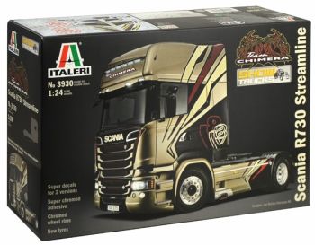 ITA3930 - SCANIA R730 Streamline Team Chimera 4x2 Show Truck maquette à monter et à peindre