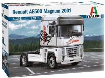ITA3941 - RENAULT AE500 Magnum 4x2 2001 maquette à monter et à peindre