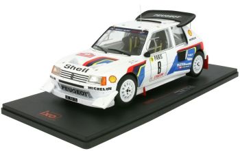 IXO18RMC049C - PEUGEOT 205 T16 Evolution 2 #8 rallye Monté Carlo 1986 B.Saby / J.Fauchille