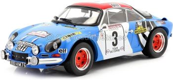 IXO18RMC062B - ALPINE A110 #3 Tour de Corse 1973