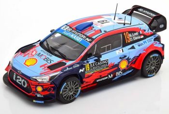 IXO24RAL002B - HYUNDAI i20 Coupe WRC #19 rallye Monté Carlo 2019 S.Loeb / D.Elena