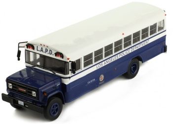 IXOBUS017 - GMC 6000 1988 LAPD Police Department Los Angeles