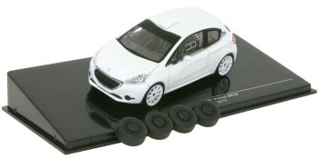 IXOMDCS021 - PEUGEOT 208 R2 2013 Plain Body Rally Version blanche