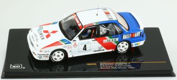 IXORAC220 - MITSUBISHI Galant VR-4 #4 rallye de Suède 1991  K.Eriksson / S.Parmander
