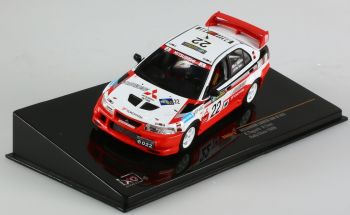 IXORAM513 - MITSUBISHI Lancer Evolution VI #22 rallye de Chine 1999 K.Taguchi / R.Tech