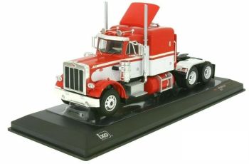 IXOTR042 - PETERBILT 359 1973 rouge et blanc