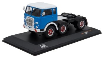 IXOTR051 - FIAT 690 T1 1961 bleu toit blanc chassis noir