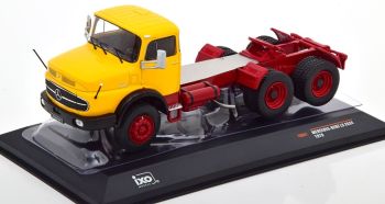 IXOTR087 - MERCEDES BENZ LK 2624 1979 jaune chassi rouge