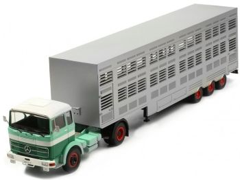 IXOTTR008 - MERCEDES BENZ LPS 1632 1970 4x2 et remorque bétaillère
