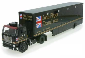IXOTTR017 - VOLVO F88 4X2 et remorque fourgon John Players Team Lotus