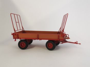 MARPLM7602 - Remorque 2 Essieux MIEDEMA Brun et rouge