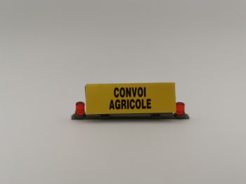ART04615-1 - Panneau de convoi agricole et gyrophare
