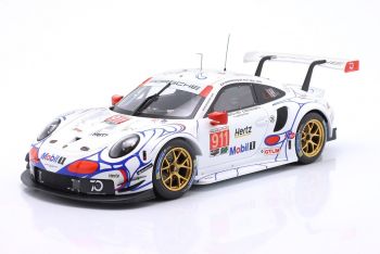 IXO-LEGT18010 - PORSCHE 911 RSR #911 1 er du 10H Petit Le Mans 2018 PILET / TANDY / MAKOWIECKI - Equipe PORSCHE GT