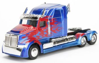 JAD253112002 - WESTERN STAR 5700XE Optimus prime TRANSFORMERS échelle aléatoire