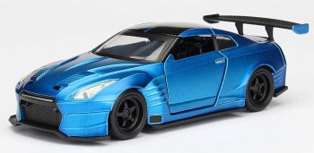 JAD253202000F - NISSAN GT-R Ben Sopra bleue métallisée de Brian's Fast & Furious