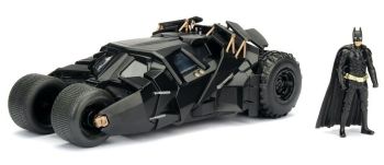 JAD253215005 - BATMOBILE du film Batman The Dark Night avec figurine incluse