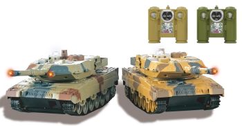 JAM403634 - Set de 2 Chars Leopard II Radiocommandé