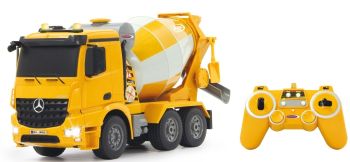 Jamara Grue Télécommandée Mercedes-Benz Arocs jaune 1:20