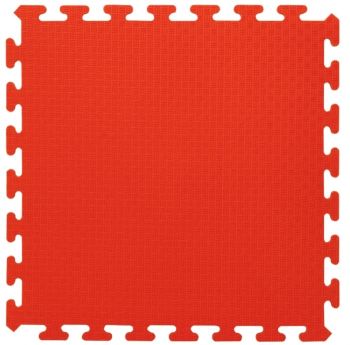 JAM460419 - 4 Tapis puzzle rouge - 50 x 50 cm