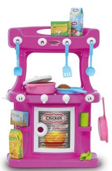 JAM460426 - Cuisine Little Cook rose - 43 Pièces