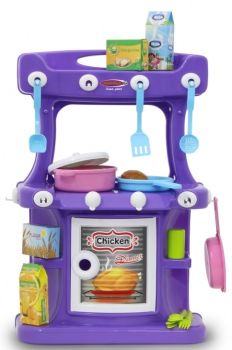 JAM460427 - Cuisine Little Cook violette - 43 Pièces