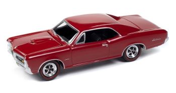 JLPC014-C - PONTIAC GTO 1966 rouge USPS de la série POP CULTURE sous blister